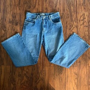 Aeropostale Women's 10S Flare or Bootcut Denim Blue Jeans 100% Cotton
